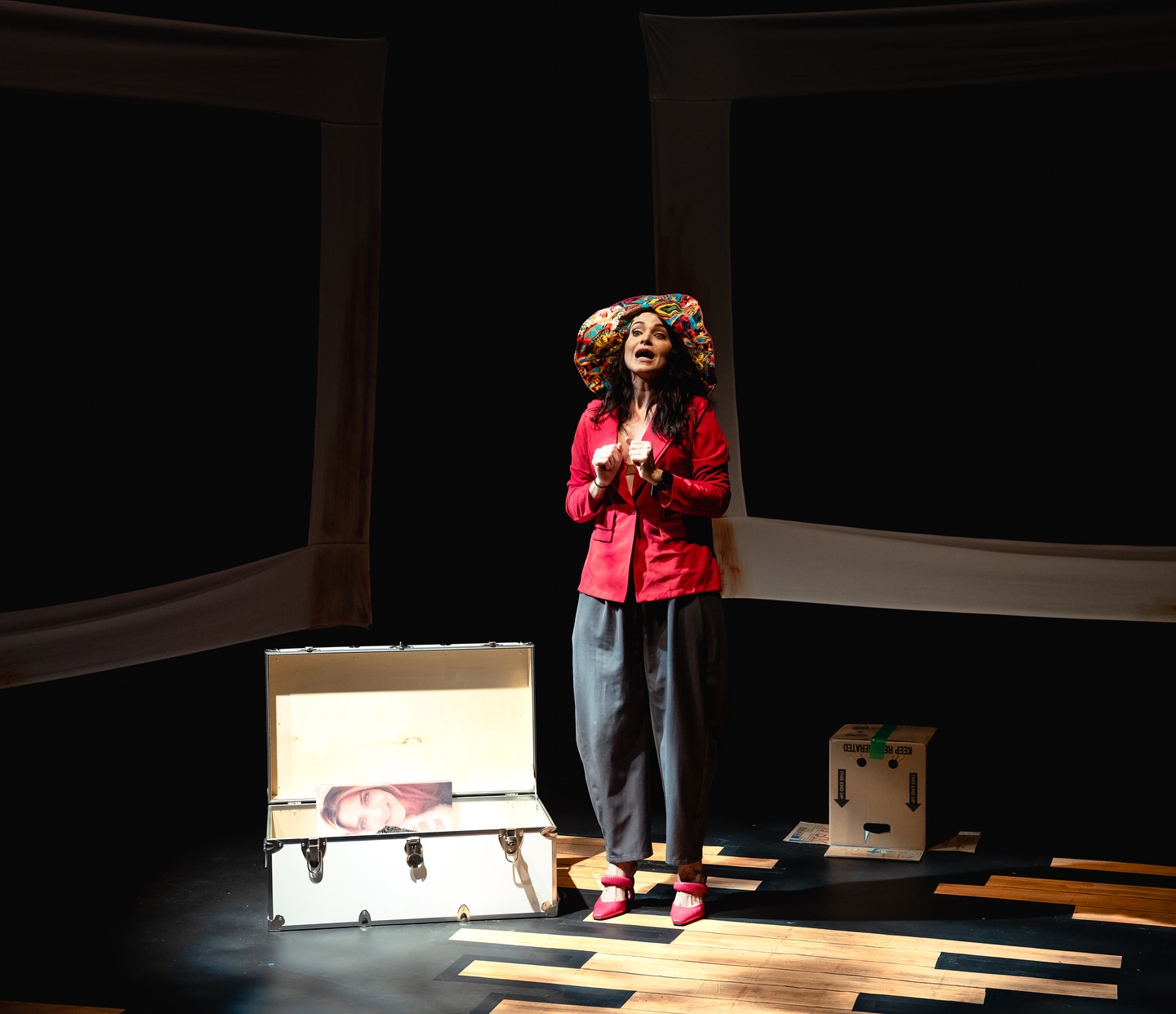 Esos pedazos que quedaron del desplazamiento